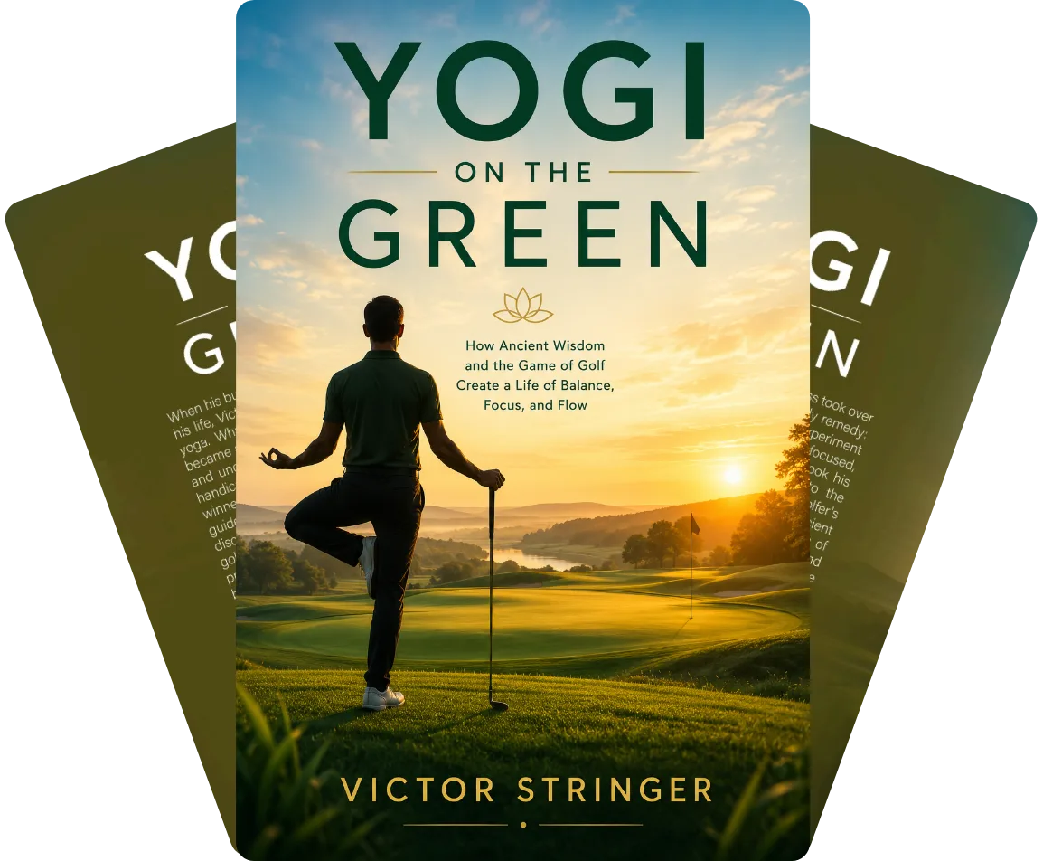 sas34828 Victor Stringer Books - Lingering Light & Yogi On The Green
